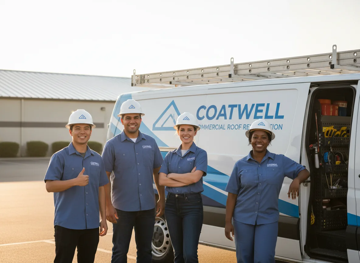 Commercial roof coating company in Whiteface, TX